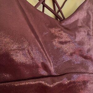 Athleta Solace Shine Sports Bra A-C